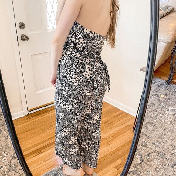 Anthropologie Giovanna Halter Neck Jumpsuit S - Picture 2 of 9